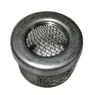 Фильтр всасывающий двойной резьба 1" нерж. 30 меш