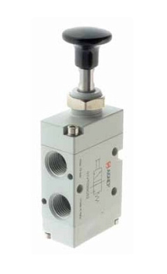 Распределитель AIGNEP с кнопкой 3/2, двухпозиционный, 1/8