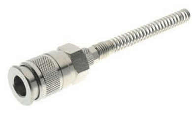 Фитинг М 6/4 AIGNEP быстроразъемная пневморозетка с пружиной