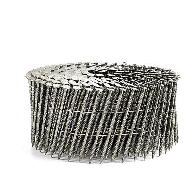 Гвоздь барабанный, длина 60 мм, диаметр 2,5 мм, винтовая накатка.