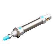 Пневмоцилиндр круглый неразборный 16x20 по ISO 6432