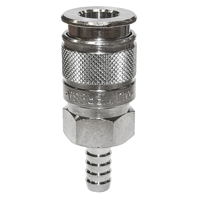 Фитинг М E 8 AIGNEP быстроразъемная пневморозетка со штуцером под шланг