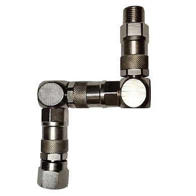 Поворотное соединение Z-образное 1/4-1/4