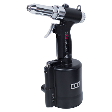Пневмогидравлический заклепочник для заклепок диаметром 2,4 до 6,4 мм MIGHTY SEVEN PA-201