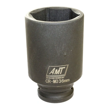 Головка ударная AMT IS 1/2" под гайку 36 удлиненная