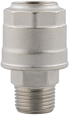 Соединитель AIGNEP INFINITY, латунь, прямой, цанга — наружная резьба, 40-1''1/4 М